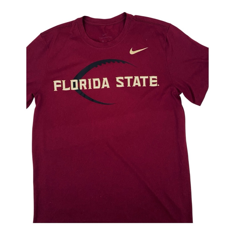 Nike Dri Fit Florida State Short Sleeve Shirt Men’s M The Nike Tee - Picture 4 of 7